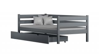 Detská posteľ Karo Z 160x80 s úložným priestorom (Možnosť výberu z 9 farebných variantov)