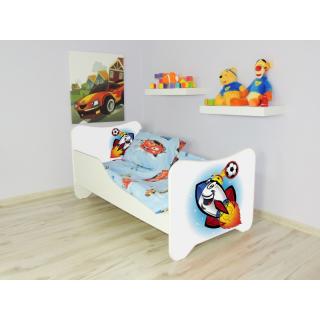 Detská posteľ s obrázkom 160x80 - Raketa (Detská posteľ Raketa 160x80 bez úložného priestoru)