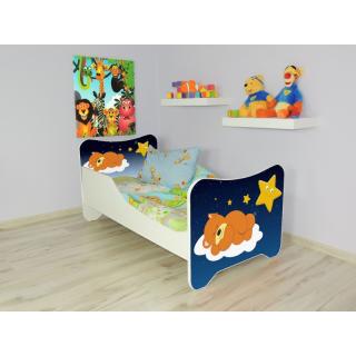 Detská posteľ s obrázkom 160x80 - Spánok (Detská posteľ Spánok 160x80 bez úložného priestoru)