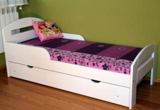 Detská posteľ TIMI 160x70 s úložným priestorom (Možnosť výberu z 9 farebných variantov)