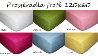 Froté plachta 120x60