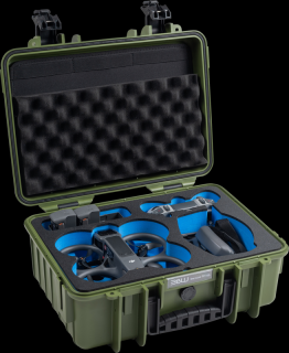 BW Outdoor Cases Type 4000 for DJI Avata 2 (Bronzovo zelený)