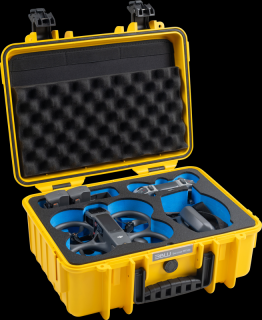 BW Outdoor Cases Type 4000 for DJI Avata 2 (Žltý)