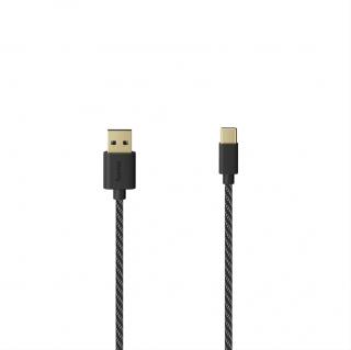 Hama USB-C 2.0 kábel typ A-C, 1,5 m, opletený, blister/displej