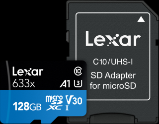 Lexar 633X microSDHC/SDXC (128 GB)