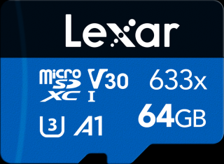 Lexar 633X microSDHC/SDXC (64 GB) V3