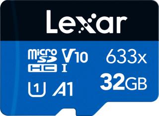 Lexar 633X microSDHC/SDXC (V10) R100 32GB (Bez SD adaptéra)