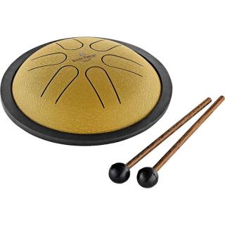 Meinl Sonic Energy Mini Steel Tongue Drum 6  B dur Gold