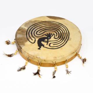 Terre Shaman Drum Kokopelli 35 cm