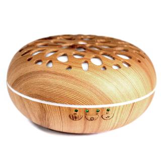 Aróma Dufuzér BOWL + Esenciálny olej zadarmo (Aróma Difuzér Bowl je vhodný pre aromaterapiu, chromoterapiu, Tento prístroj premení vodu na jemnú vodnú paru. Ak pridáte do vody pár kvapiek esenciálneho oleja, aróma difuzér je pôsobením ultrazvuku rozloží n