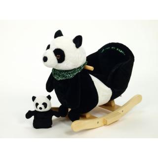 Detská hojdačka MEDVEDÍK PANDA (Krásna a kvalitná hojdačka pre deti od 18 mesiacov Medvedík Panda. Kvalitné spracovanie a materiály.)