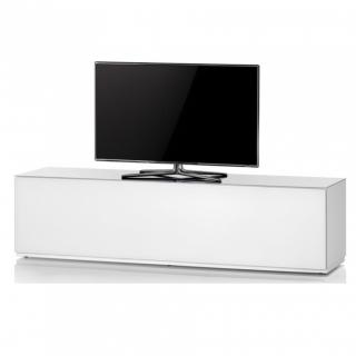 Luxusný TV stolík SN-STA160 (biely) (Luxusný Tv stolík vhodný pre veľký počet AV komponentov. Vhodný pre TV do 70", nosnosť stolíka celkovo 150kg)