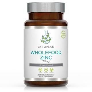 Cytoplan Wholefood Zinc - Zinok z rastlinného zdroja, 60 kapsúl