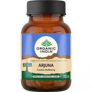 Organic India Arjuna – zdravé srdce a cievy  60cps