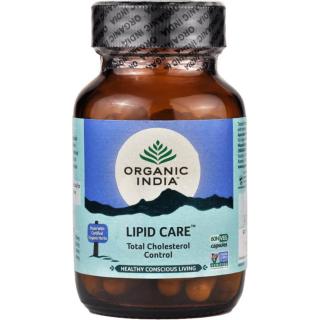 Organic India Lipid Care 60 kapsúl – zdravá hladina cholesterolu