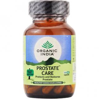 Organic India Prostate Care 60 kapsúl – prostata a urologický systém