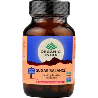 Organic India Sugar Balance 60 kapsúl – hyperglykémia, metabolizmus