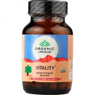Organic India Vitality 60 kapsúl – vitalita, energia, stres
