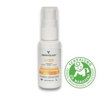 Vegetology Vitashine Vitamin D3 v spreji 1000iu, 20ml