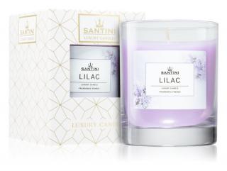 Luxusná sviečka Santini - Lilac, 200 g