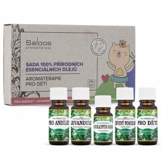 Sada esenciálnych olejov Saloos - Aromaterapia pre deti