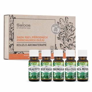 Sada esenciálnych olejov Saloos - Kúzlo aromaterapie