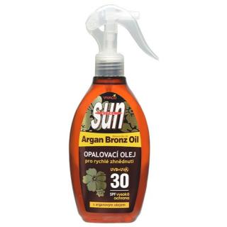 SunVital Argan Oil opaľovací olej SPF30 200 ml
