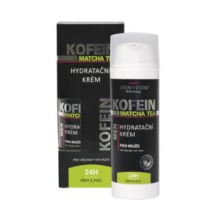 Vivaco VivaPharm Kofeínový hydratačný pleťový krém s Matcha Tea airless 50 ml