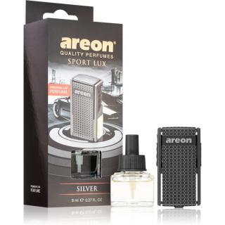 Vôňa do auta AREON CAR Black Edition - Silver 8 ml