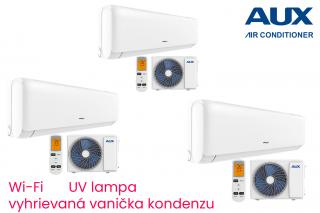 3x SET Klimatizácia AUX Q-Smart Plus s UV lampou 3,5 kW – split