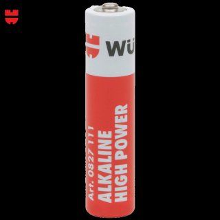 Alkalická batéria Würth vysoko výkonná AAA LR03 1,5V