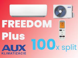 Limitovaná AKCIA 100 x AUX Freedom Plus 3,5kW split