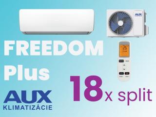 Limitovaná AKCIA 18 x AUX Freedom Plus 3,5kW split