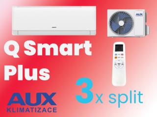Limitovaná AKCIA 3 x AUX Q-Smart Plus 3,5kW split