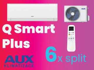 Limitovaná AKCIA 6 x AUX Q-Smart Plus 3,5kW split