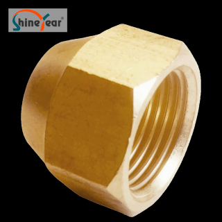 Mosadzná matica 1/4" SAE
