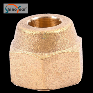 Mosadzná matica 3/8" SAE