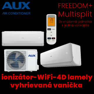 Multisplitová klimatizácia AUX Freedom+ 2,1 kW + 2,1 kW
