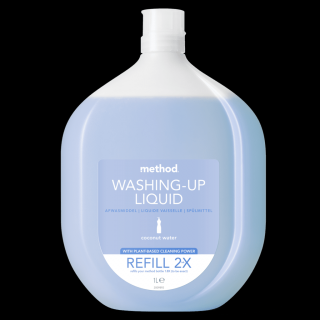 Prípravok na umývanie riadu s vôňou kokosovej vody REFILL - náhradná náplň 1L