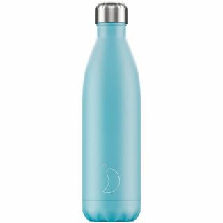 Nerezová fľaška Chilly's 750ml - Pastel - Blue