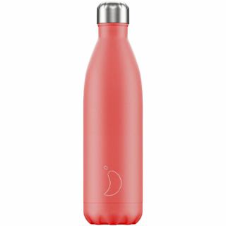 Nerezová fľaška Chilly's 750ml  - Pastel - Coral