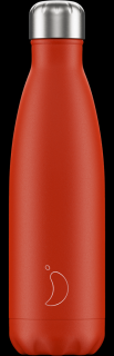 Nerezová fľaška Chilly's - Neon - Red