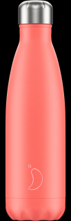 Nerezová fľaška Chilly's - Pastel - Coral