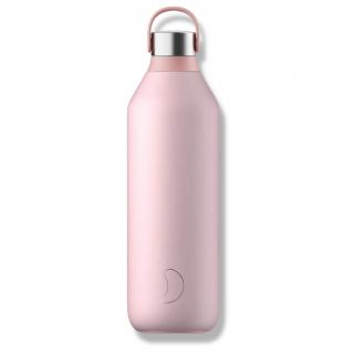 Nerezová fľaška Chilly's Seria 2 - 1000ml - Blush Pink