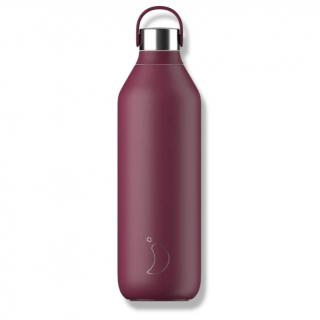 Nerezová fľaška Chilly's Seria 2 - 1000ml - Plum