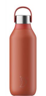 Nerezová fľaška Chilly's Seria 2 - Maple Red