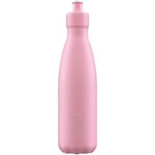 Nerezová fľaška Chilly's - Sports - Pastel Pink