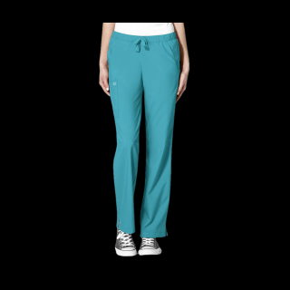 Dámske zdravotnícke nohavice WonderWink modrozelená Veľkosť: M