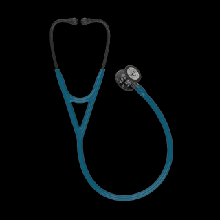 Fonendoskop Littmann Cardiology IV Smoke vysoký lesk Farba: Carribean blue