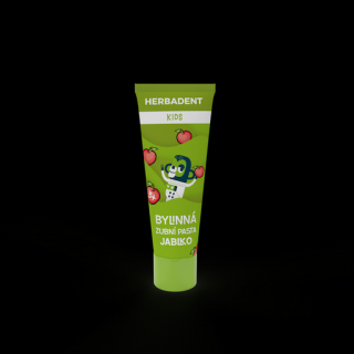 HERBADENT KIDS Bylinná zubná pasta JABLKO 75 g